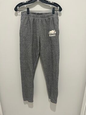 Roots Heather Gray Jogger Sweatpants